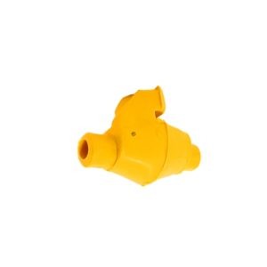 *AISLADOR PUNTILLA LARGO (AMARILLO Y NEGRO)