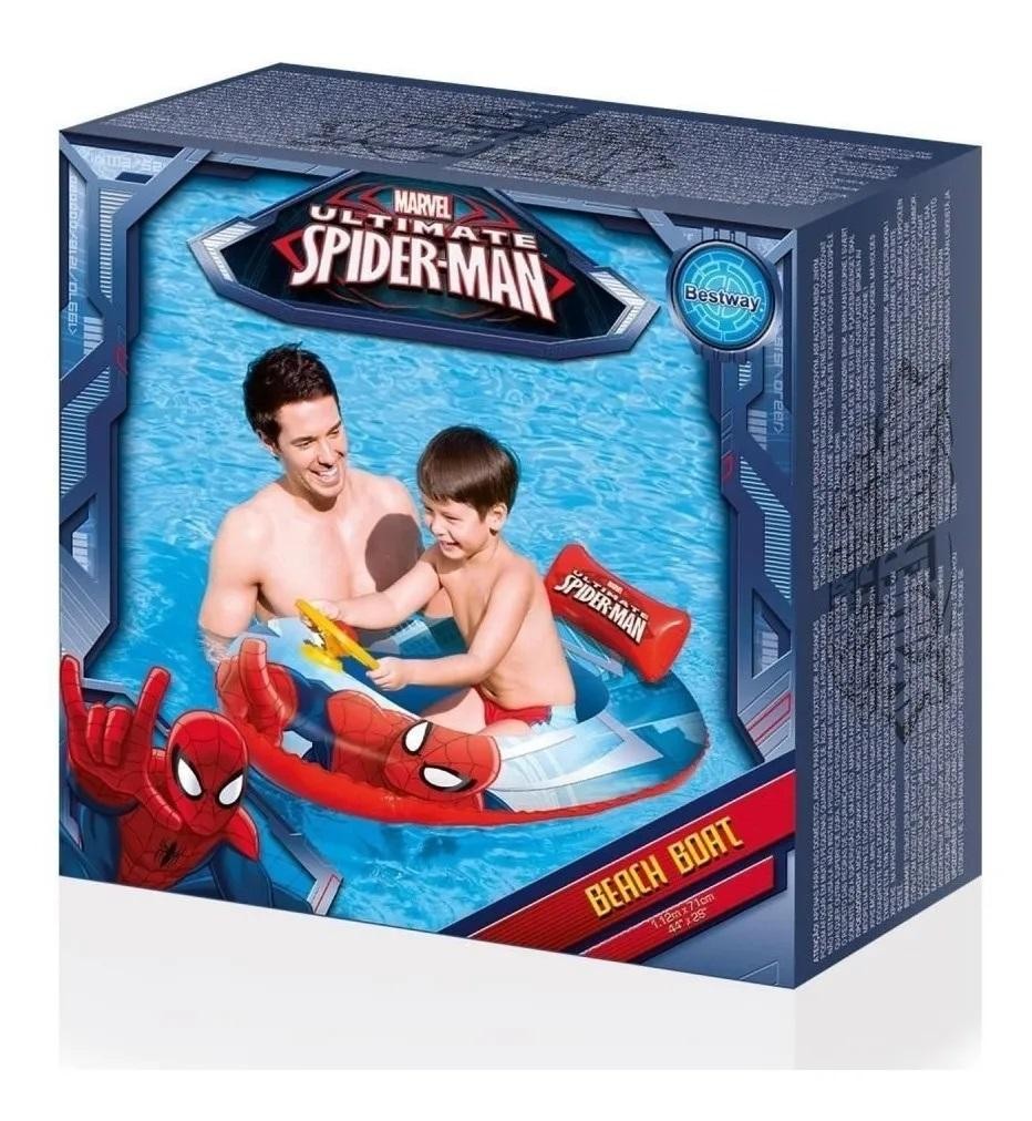 SPIDERMAN FLOTADOR HOMBRE ARAÑA JUGUETE PISCINA JUGUETERIA