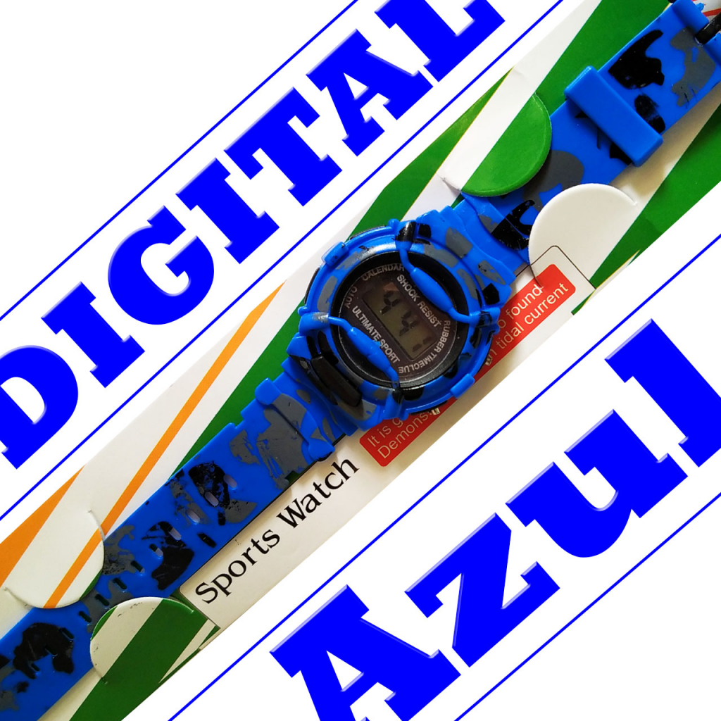 RELOJ NIÑO CAMUFLAJE JUGUETE LED DIGITAL JUGUETERIA PULSO