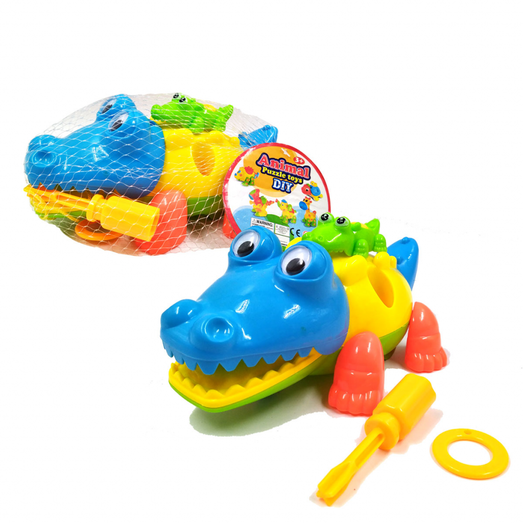 COCODRILO BEBE ANIMAL ARMABLE JUGUETE DIDÁCTICO JUGUETERÍA