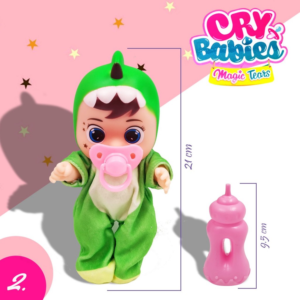 CRY BABIES BEBÉ MUÑECA NIÑAS JUGUETE SONIDOS JUGUETERIA
