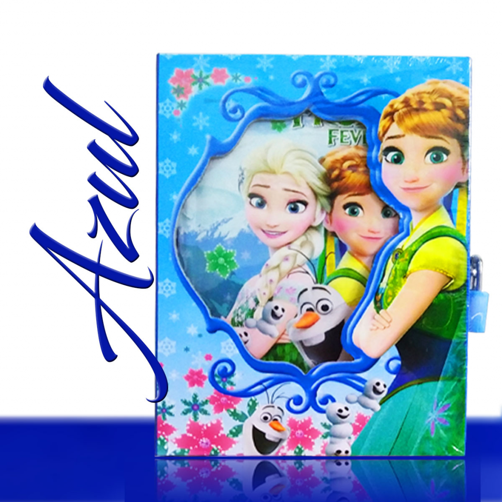 FROZEN DIARIO AGENDA NIÑA DIDÁCTICOS