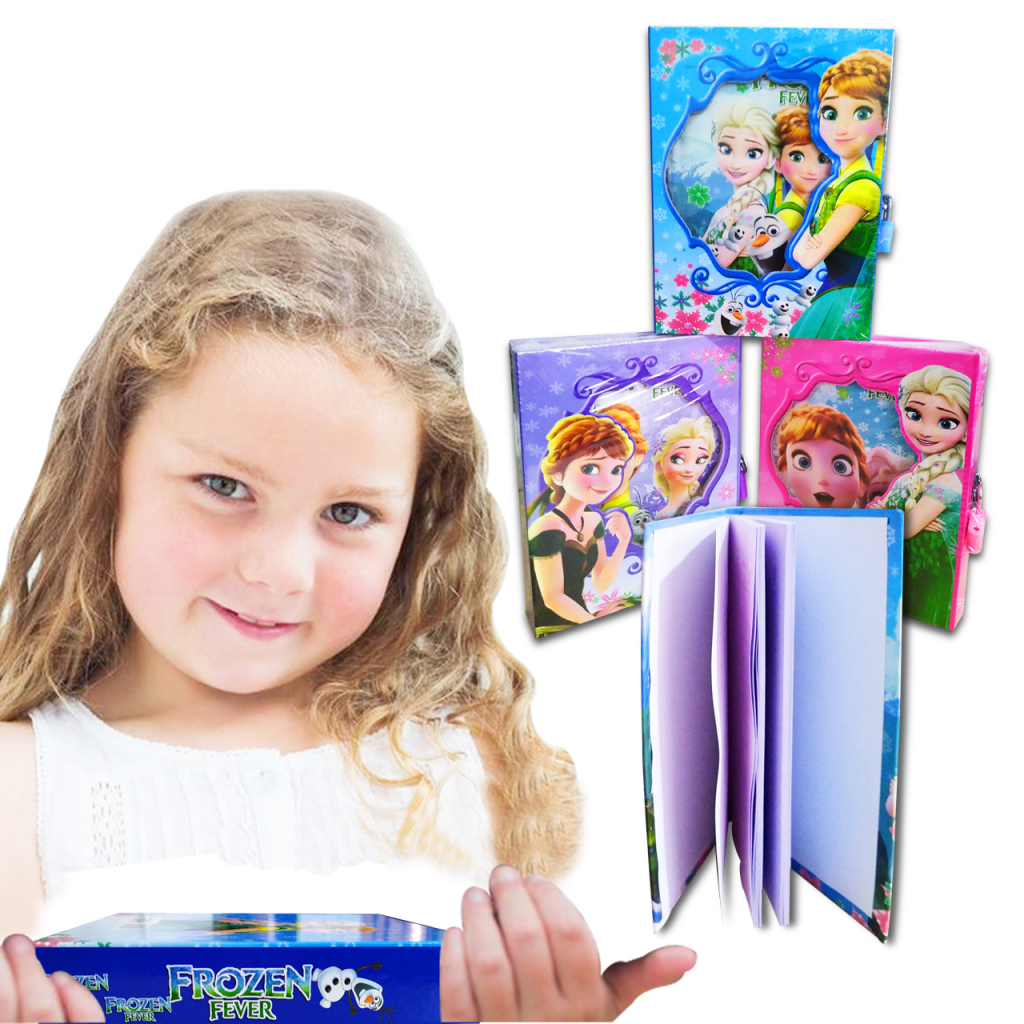 FROZEN DIARIO AGENDA NIÑA DIDÁCTICOS