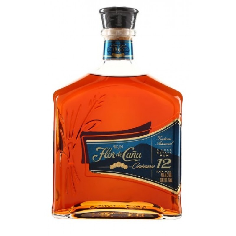 RON FLOR DE CAÑA 12 AÑOS * 750 ML
