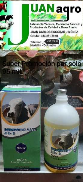 Ivermectina 3.15 % con Vitaminas A, D y E