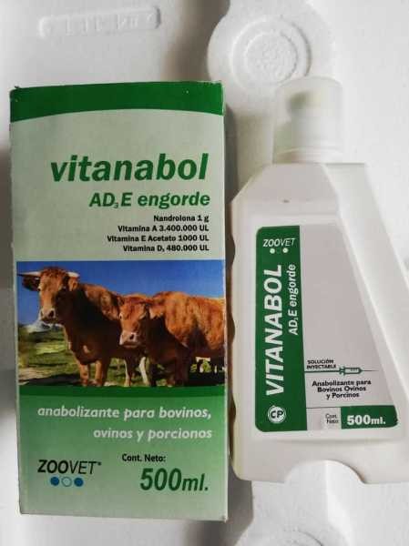 VITANABOL A, D, E Engorde