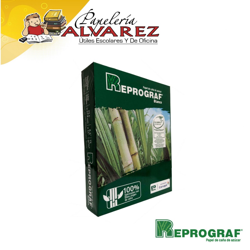 RESMA CARTA REPROGRAF X 500 HJ – HOJA BLANCA