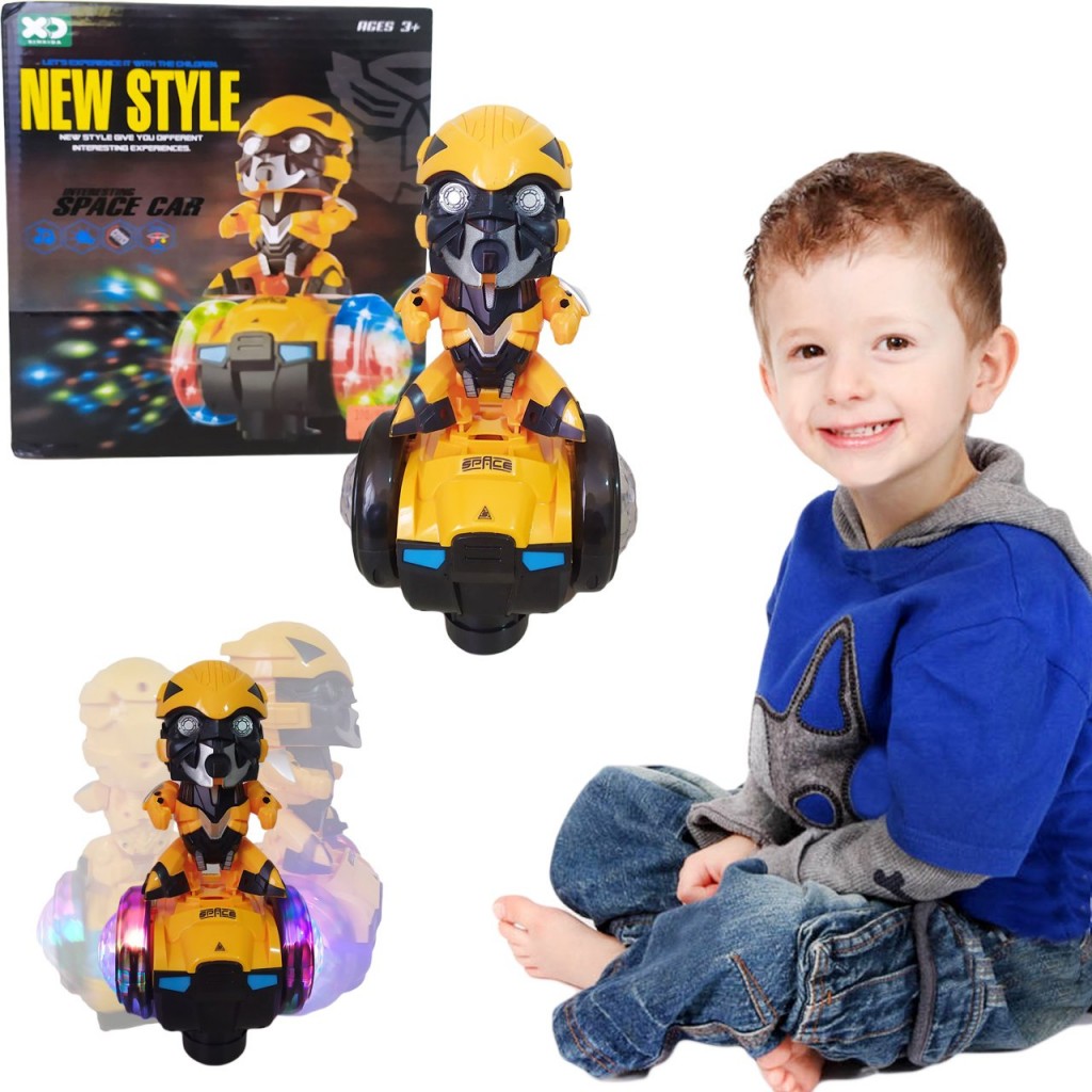 TRANSFORMERS CARRO JUGUETE BUMBLEBEE JUGUETERÍA MOVIMIENTOS SONIDOS LUCES