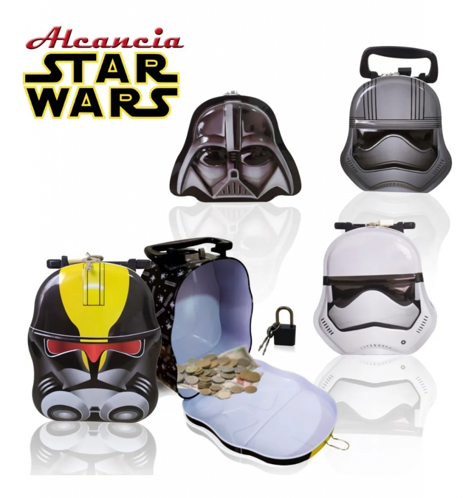STAR WARS ALCANCÍA DECORACIÓN JUEGO JUGUETERÍA TROPER BLANCO