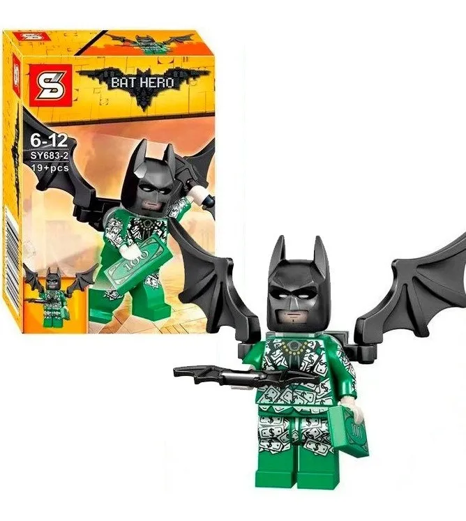 BATMAN DINERO ROMPECABEZAS JUGUETE DIDÁCTICO BLOCKS JUGUETERÍA