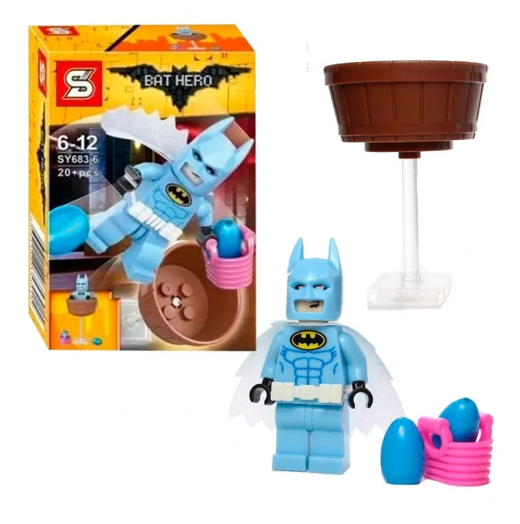 BATMANBALDES ROMPECABEZAS JUGUETE DIDÁCTICO BLOCKS JUGUETERIA