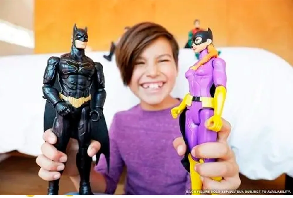Batman Batgirl Liga De La Justicia Juguetes Figura Original