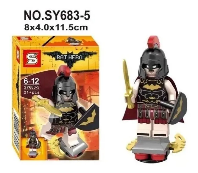 BATMAN GLADEADOR ROMPECABEZAS JUGUETE DIDÁCTICO BLOCKS JUGUETERÍA