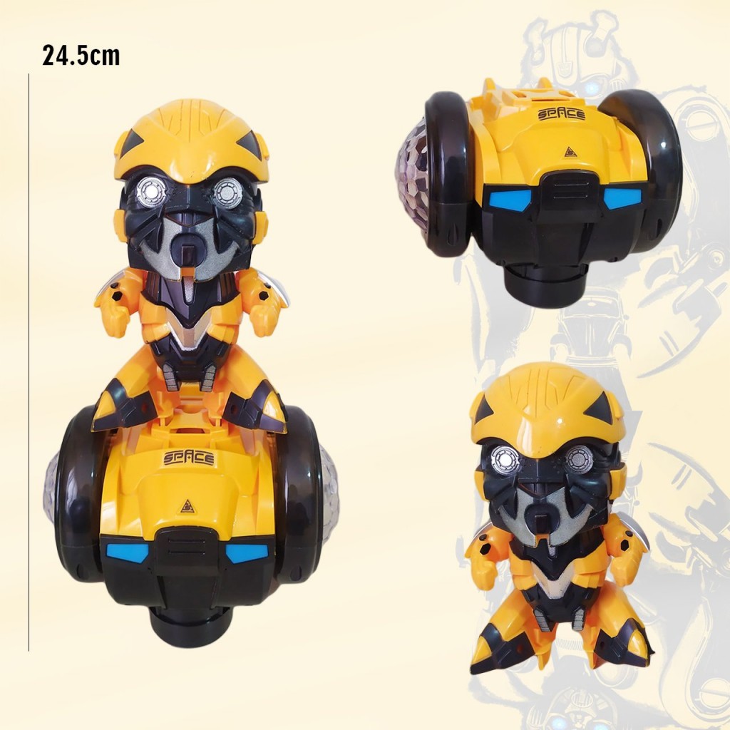 TRANSFORMERS CARRO JUGUETE BUMBLEBEE JUGUETERÍA MOVIMIENTOS SONIDOS LUCES