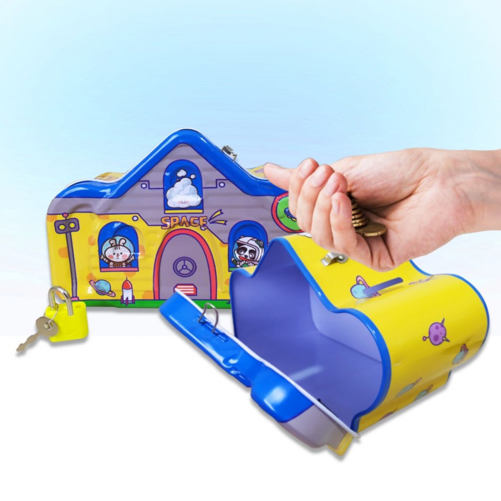 ALCANCÍA CANDADO SPACE MONSTER ENGLAND AMARILLO