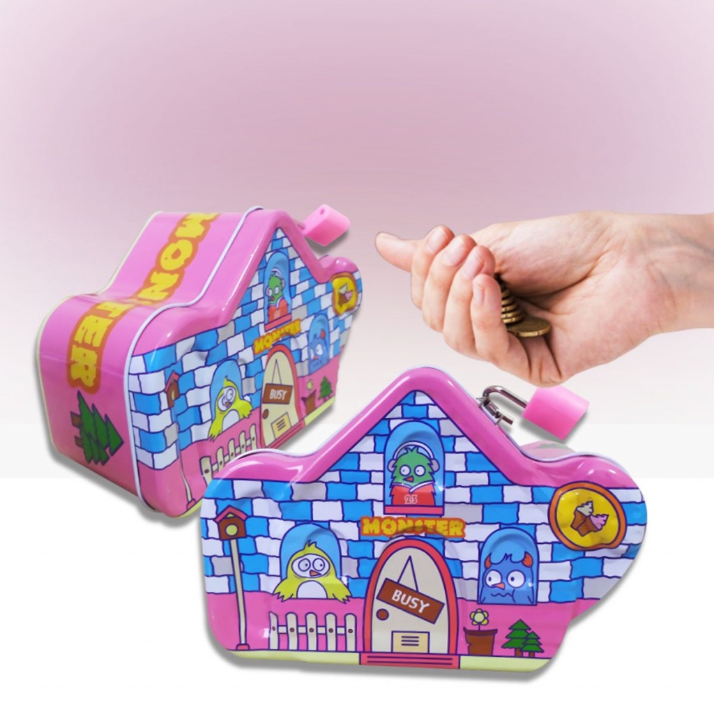 ALCANCÍA CANDADO SPACE MONSTER ENGLAND ROSADO