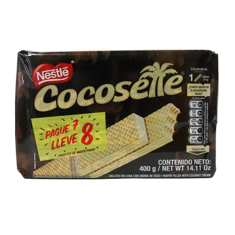 COCOSETTE MAXI WAFER  x 400GR PG7 LLV8