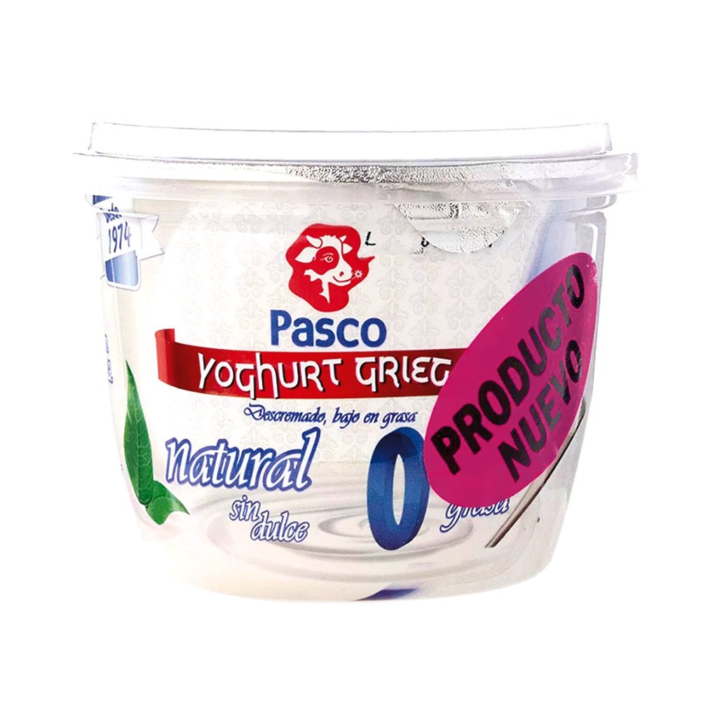 YOGHURT GRIEGO NATURAL PASCO x 500GR