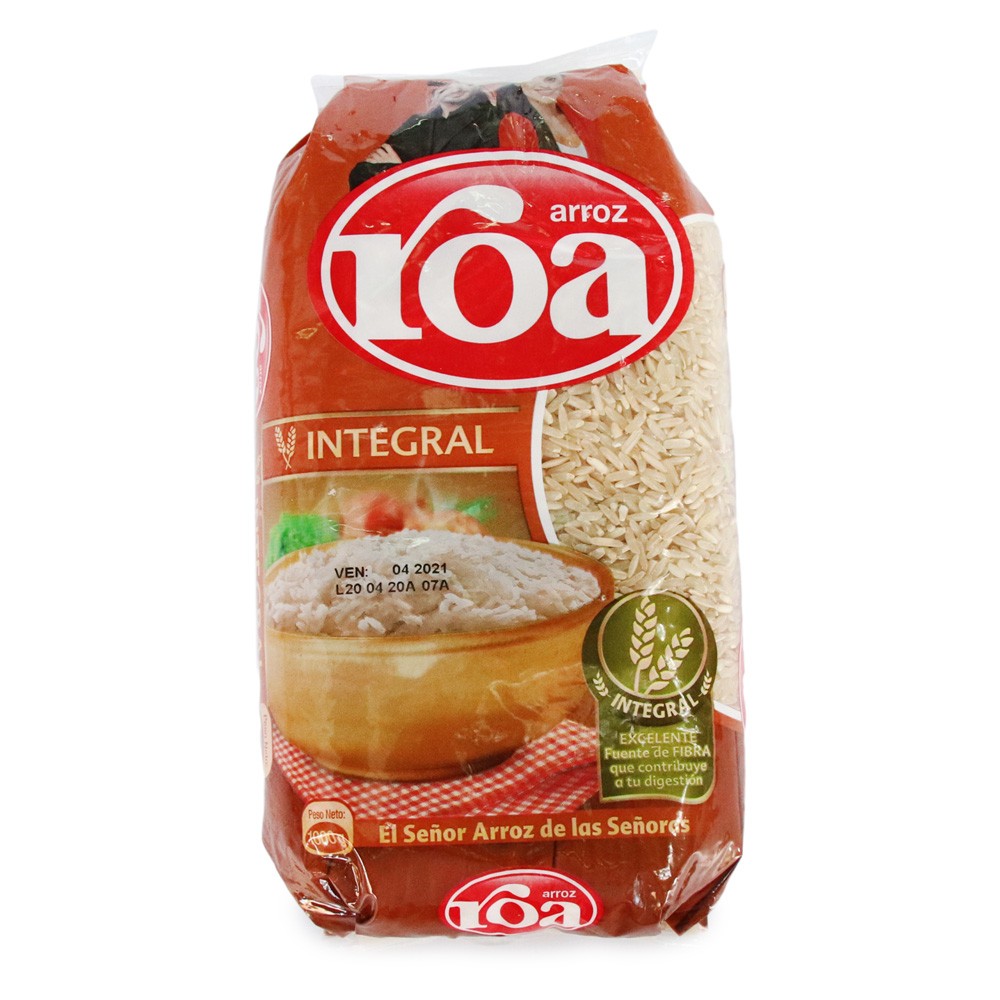 ARROZ ROA INTEGRAL  x 1000GR