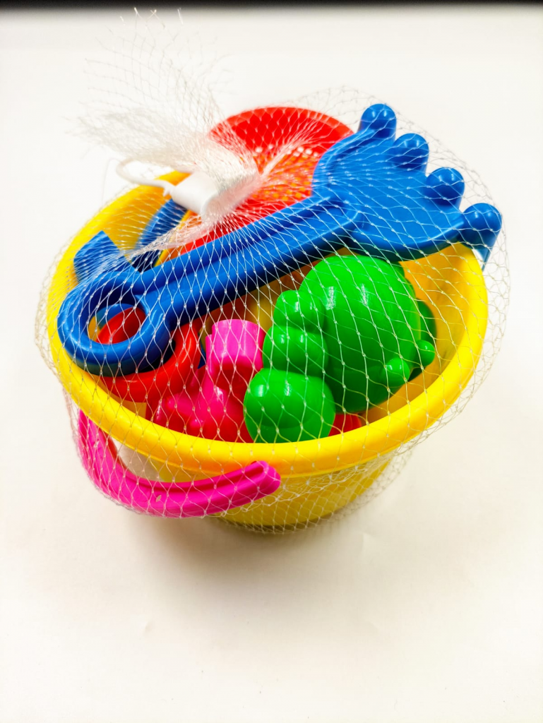 BALDE DE PLAYA DIDÁCTICO KIT DE PLAYA JUGUETERÍA