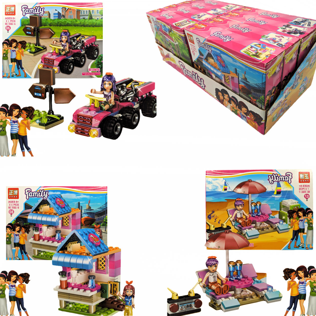 MUÑECAS ARMABLES FAMILIA JUGUETE ARMABLES JUEGOS JUGUETERÍA # 2