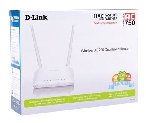 Router D-link Dir-803 Ac750 Mbps 2 Antenas Dual Band