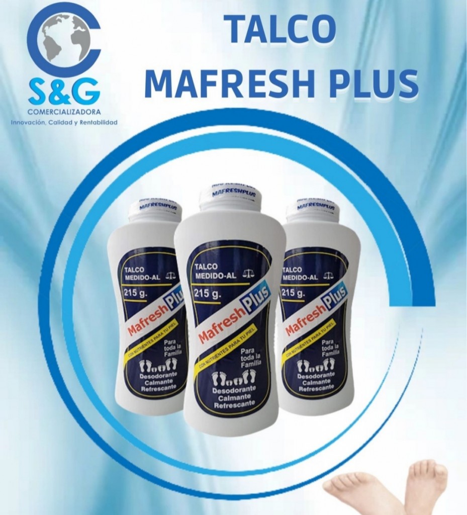 Talco Mafresh Plus 215g