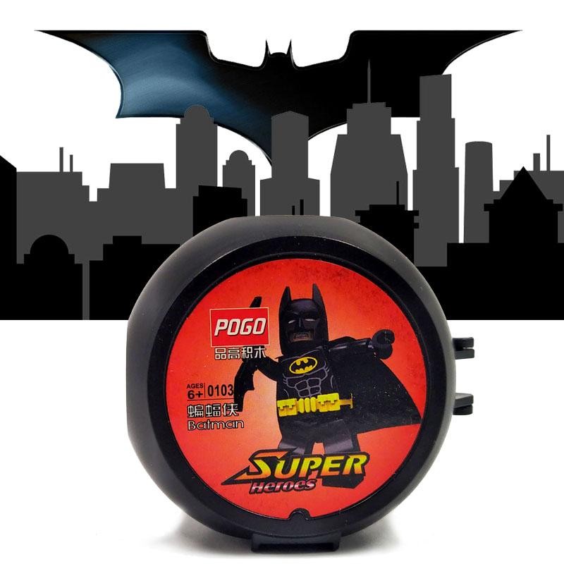 BATMAN BLOKS ARMABLES ESCUADRÓN JUGUETE DIDÁCTICO JUGUETERÍA