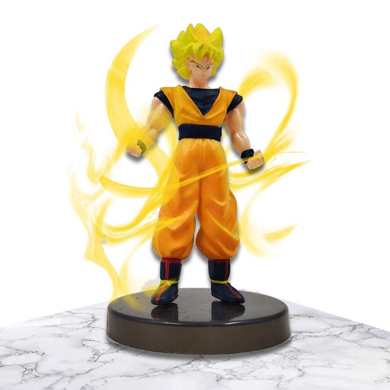 FIGURAS DRAGON BALL JUGUETE GOKU SUPER SAYAYIN MUÑECOS COLECCIÓN