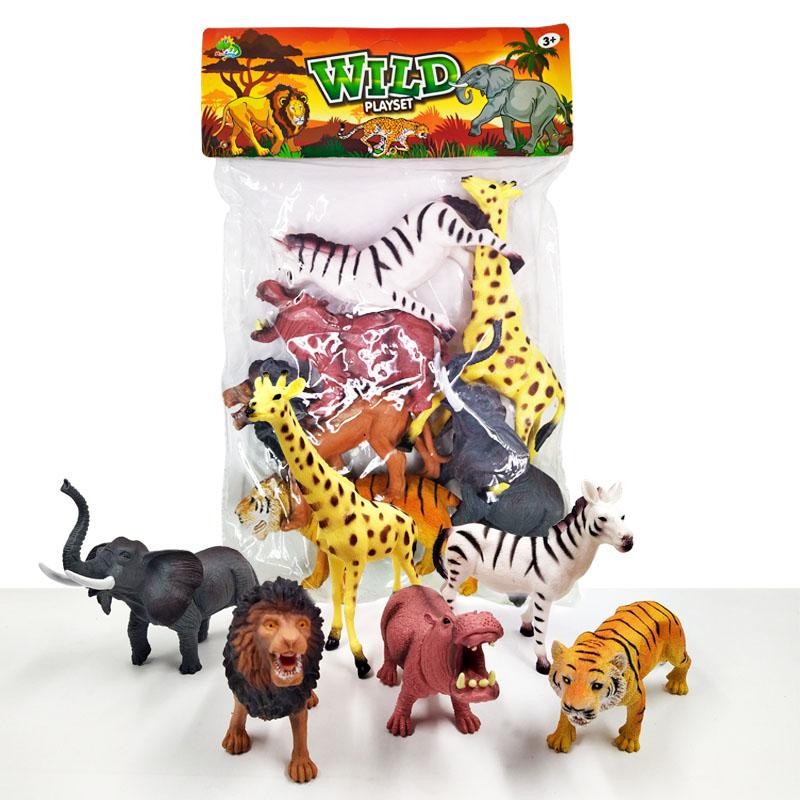 ANIMALES SALVAJES JUGUETES FIGURAS SELVA JUGUETERÍA SAFARI NIÑOS