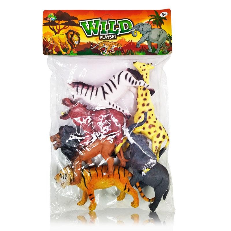 ANIMALES SALVAJES JUGUETES FIGURAS SELVA JUGUETERÍA SAFARI NIÑOS