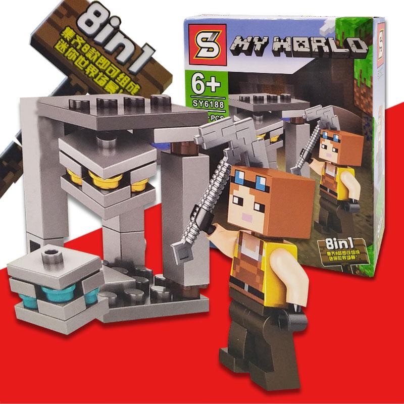 ARMABLES MY WORLD 8 IN 1 JUGUETES BLOQUES DIDÁCTICOS JUGUETERÍA