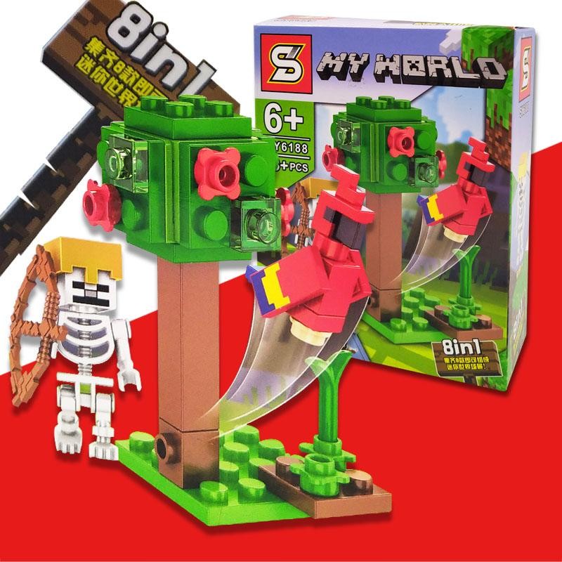 ARMABLES MY WORLD 8 IN 1 JUGUETES BLOQUES DIDÁCTICOS JUGUETERÍA