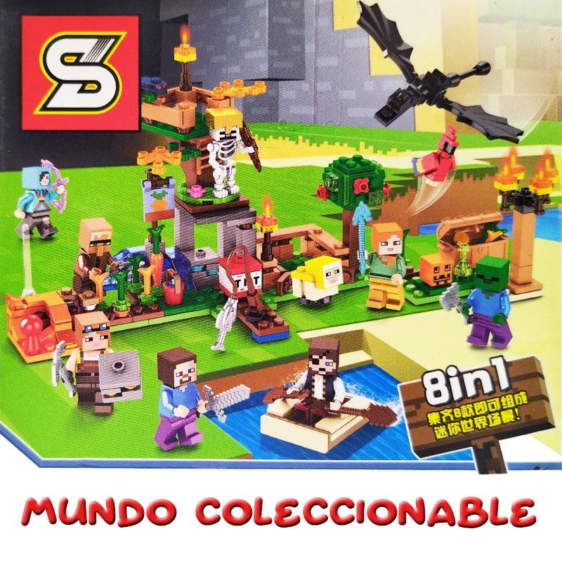 ARMABLES MY WORLD 8 IN 1 JUGUETES BLOQUES DIDÁCTICOS JUGUETERÍA