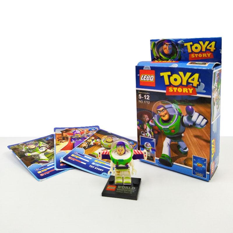 TOY STORY ARMABLE FIGURA BUZZ LIHGTYEAR JUGUETE DIDÁCTICO BLOKS JUGUETERÍA