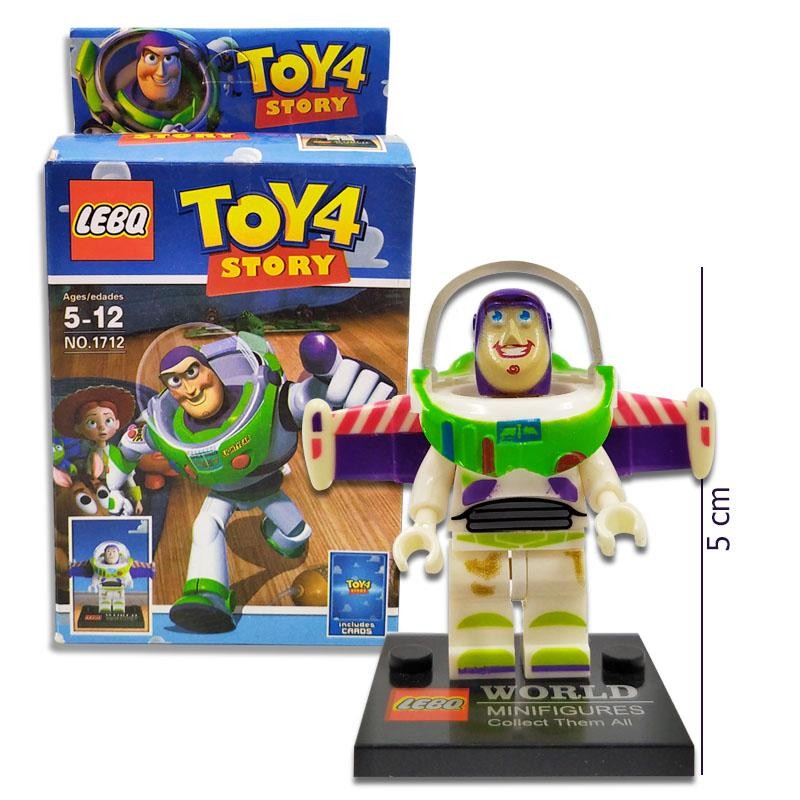 TOY STORY ARMABLE FIGURA BUZZ LIHGTYEAR JUGUETE DIDÁCTICO BLOKS JUGUETERÍA