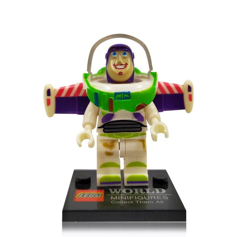 TOY STORY ARMABLE FIGURA BUZZ LIHGTYEAR JUGUETE DIDÁCTICO BLOKS JUGUETERÍA
