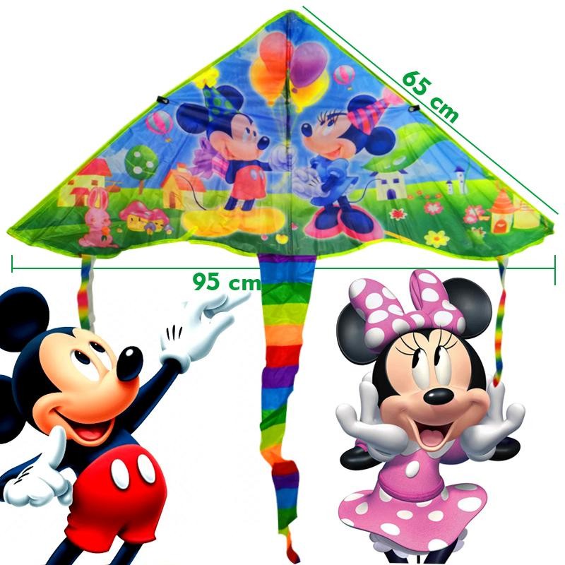 COMETA MICKEY MOUSE NIÑOS NIÑAS JUGUETES VOLATÍN