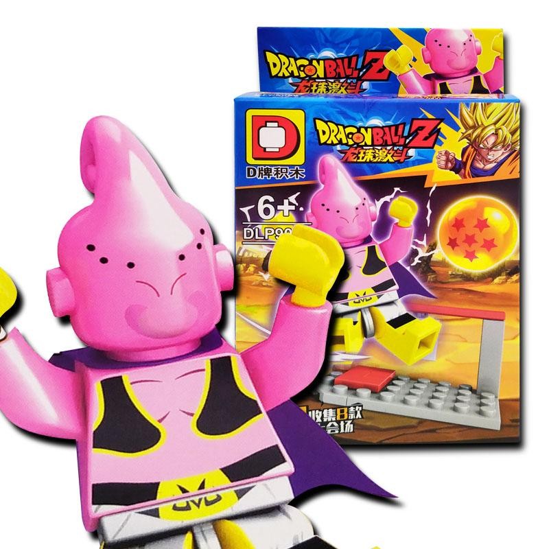 DRAGON BALL MAJIN BOO ARMABLE FIGURA BUU JUGUETE DIDÁCTICO BLOKS JUGUETERÍA