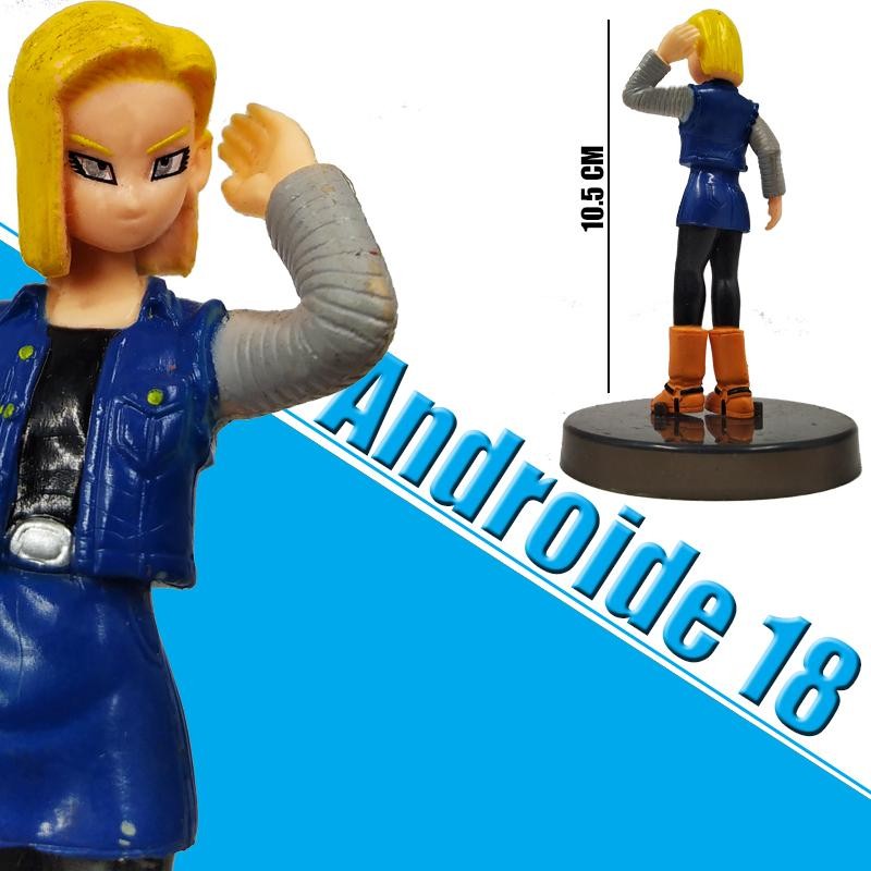 FIGURAS DRAGON BALL JUGUETE ANDROIDE 18 MUÑECOS COLECCIÓN