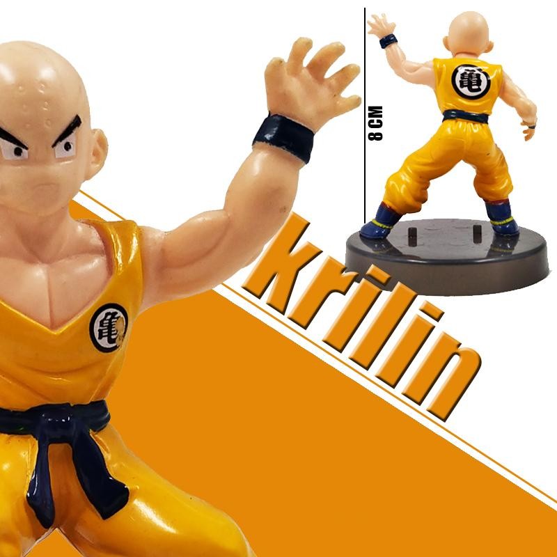 FIGURAS DRAGON BALL JUGUETE KRILIN MUÑECOS COLECCIÓN