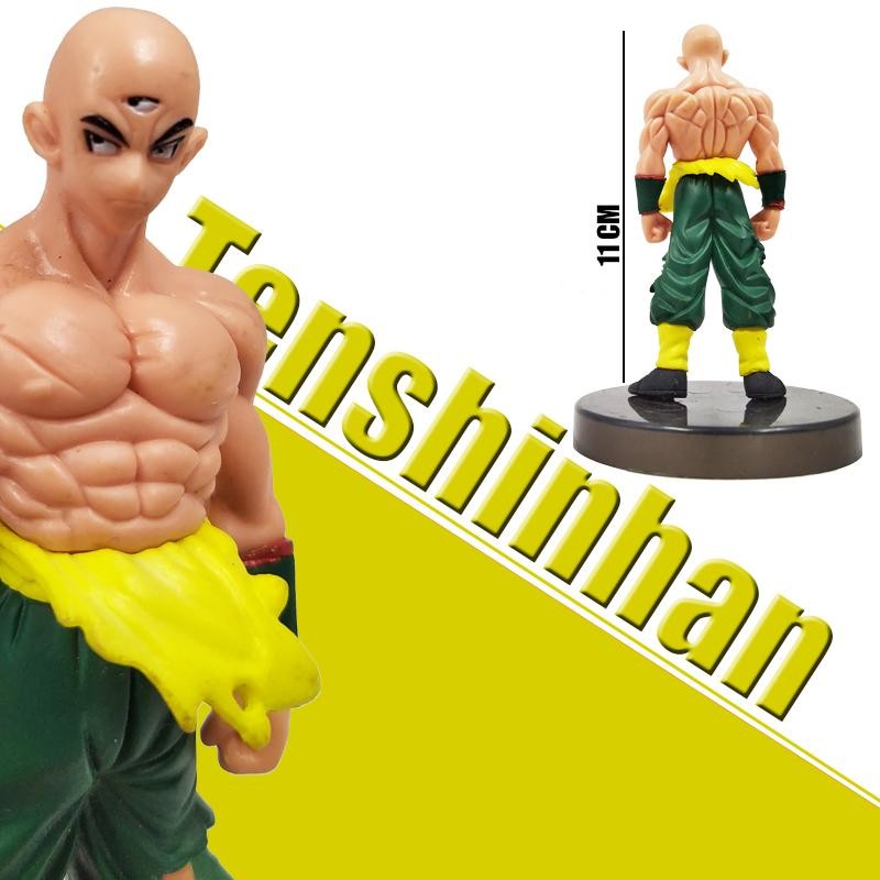 FIGURAS DRAGON BALL JUGUETE TENSHINHAN MUÑECOS COLECCIÓN