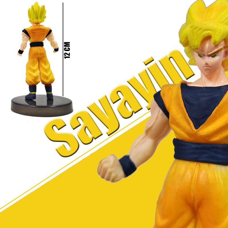 FIGURAS DRAGON BALL JUGUETE GOKU SUPER SAYAYIN MUÑECOS COLECCIÓN