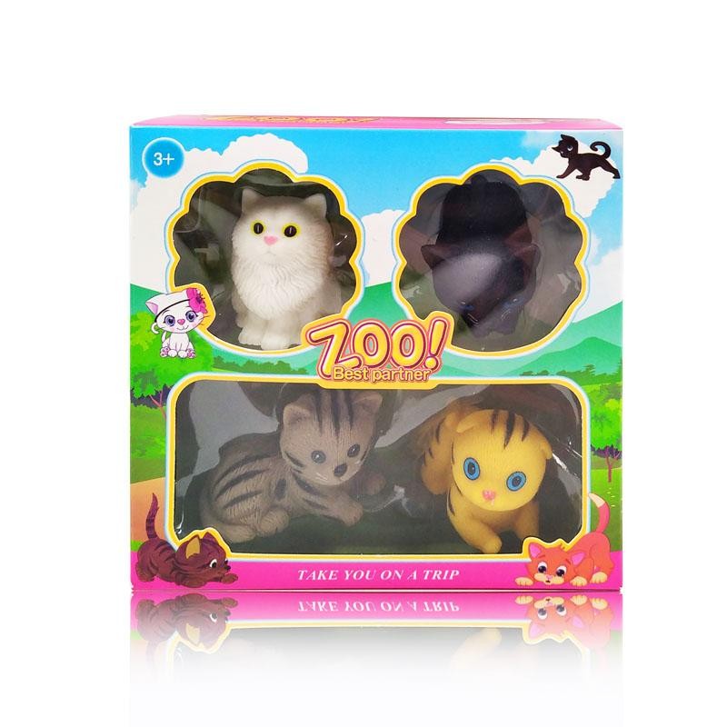 GATICOS CHILLONES SET JUGUETES GATOS FELINOS JUGUETERÍA