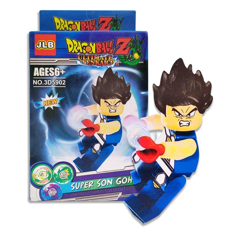 DRAGON BALL ARMABLE FIGURA GOHAN JUGUETE DIDÁCTICO BLOKS JUGUETERÍA