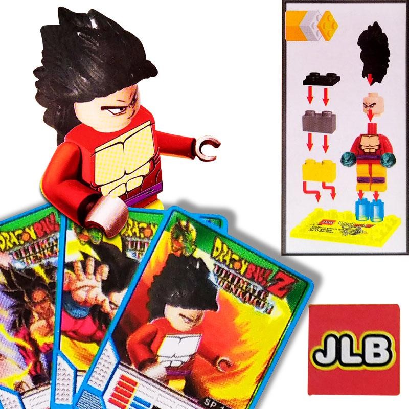 DRAGON BALL ARMABLE FIGURA GOKU CACAROTO JUGUETE DIDÁCTICO BLOKS JUGUETERÍA