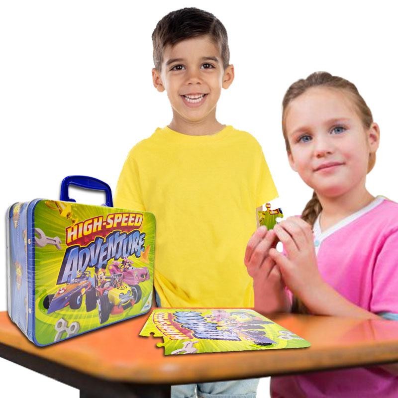 ROMPECABEZAS LONCHERA MICKEY MOUSE JUGUETES DIDÁCTICOS INFANTILES