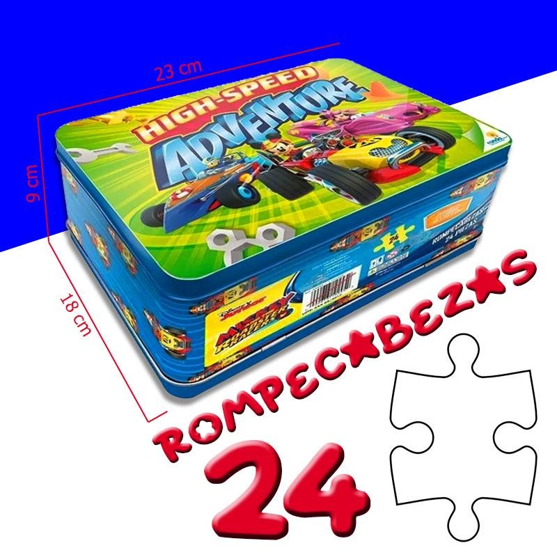 ROMPECABEZAS LONCHERA MICKEY MOUSE JUGUETES DIDÁCTICOS INFANTILES