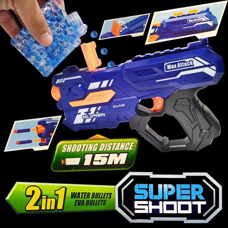 ARMAS JUGUETES SUPER SHOOT JUGUETERÍA LANZADORAS NIÑOS DIDÁCTICO