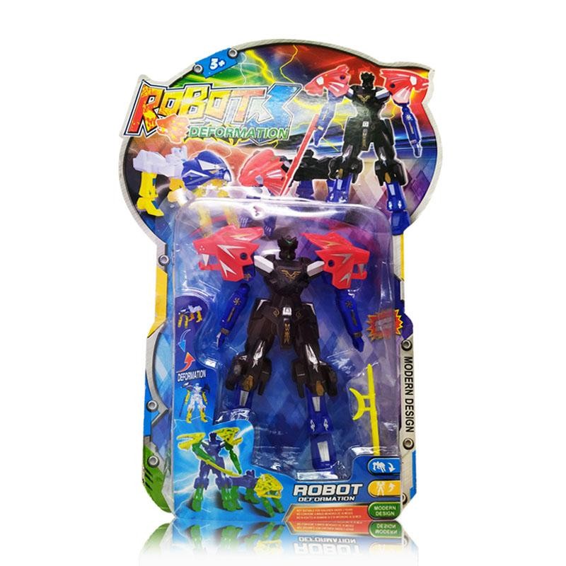 ROBOT DEFORMATION AZUL JUGUETE TRANSFORMERS NIÑOS JUGUETERÍA